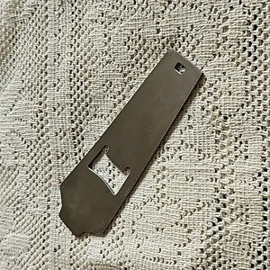 Stainless steel bottle Opener Free with any Purchase